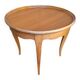 Art Deco style solid wood gueridon coffee table