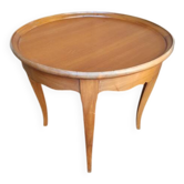 Table basse Gueridon art deco bois massif