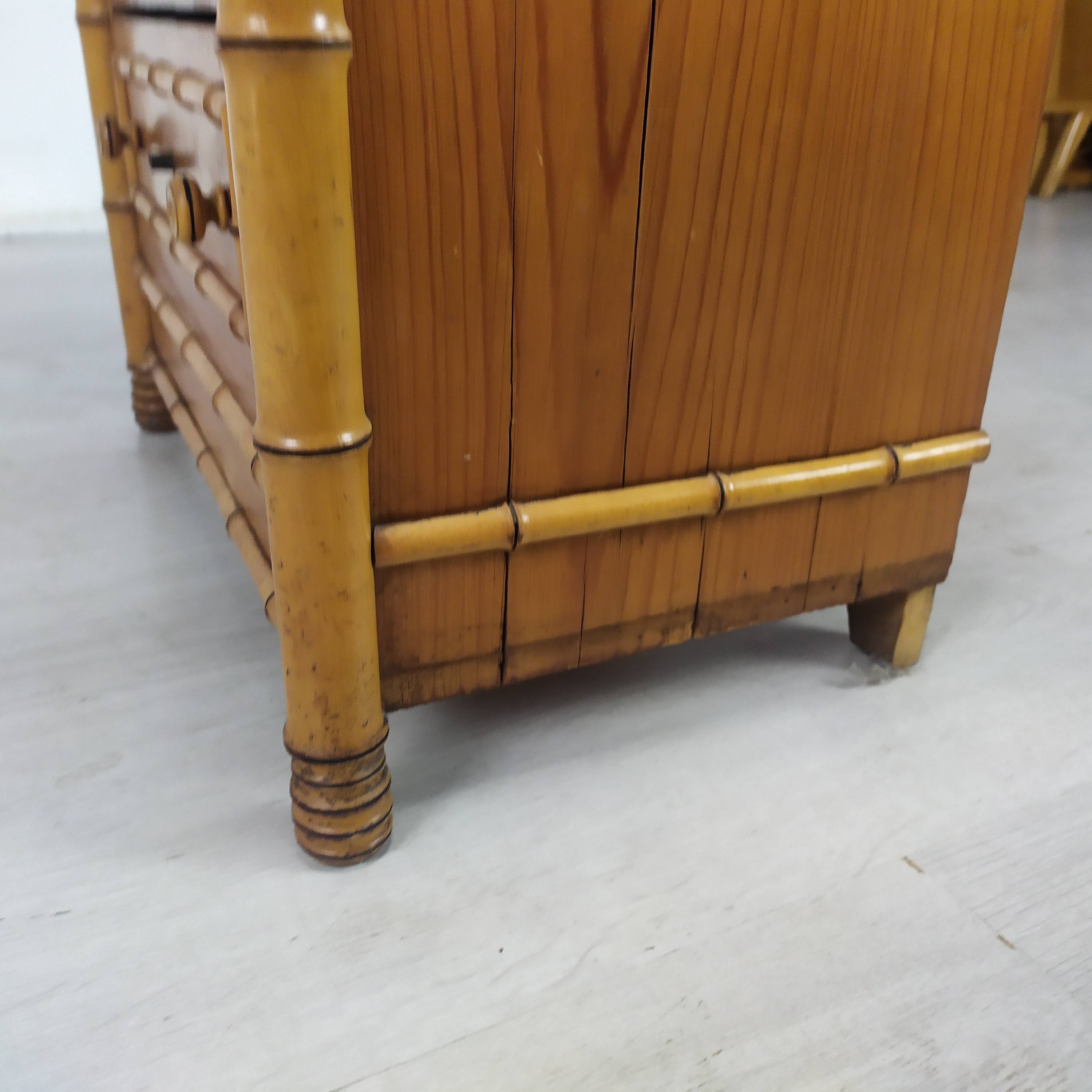 Rag picker 6 bamboo drawers