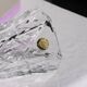 Vintage crystal vase from Arques 70s