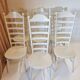Lillemor Mannerheim, high-back chairs "Monet", 6 pieces, Nesto, Scandinavian Modern