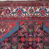 Handmade vintage Persian Malayer rug 129cm x 219cm 1960s