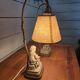 Pair of Louis XVI style bedside lamps, late 19th century