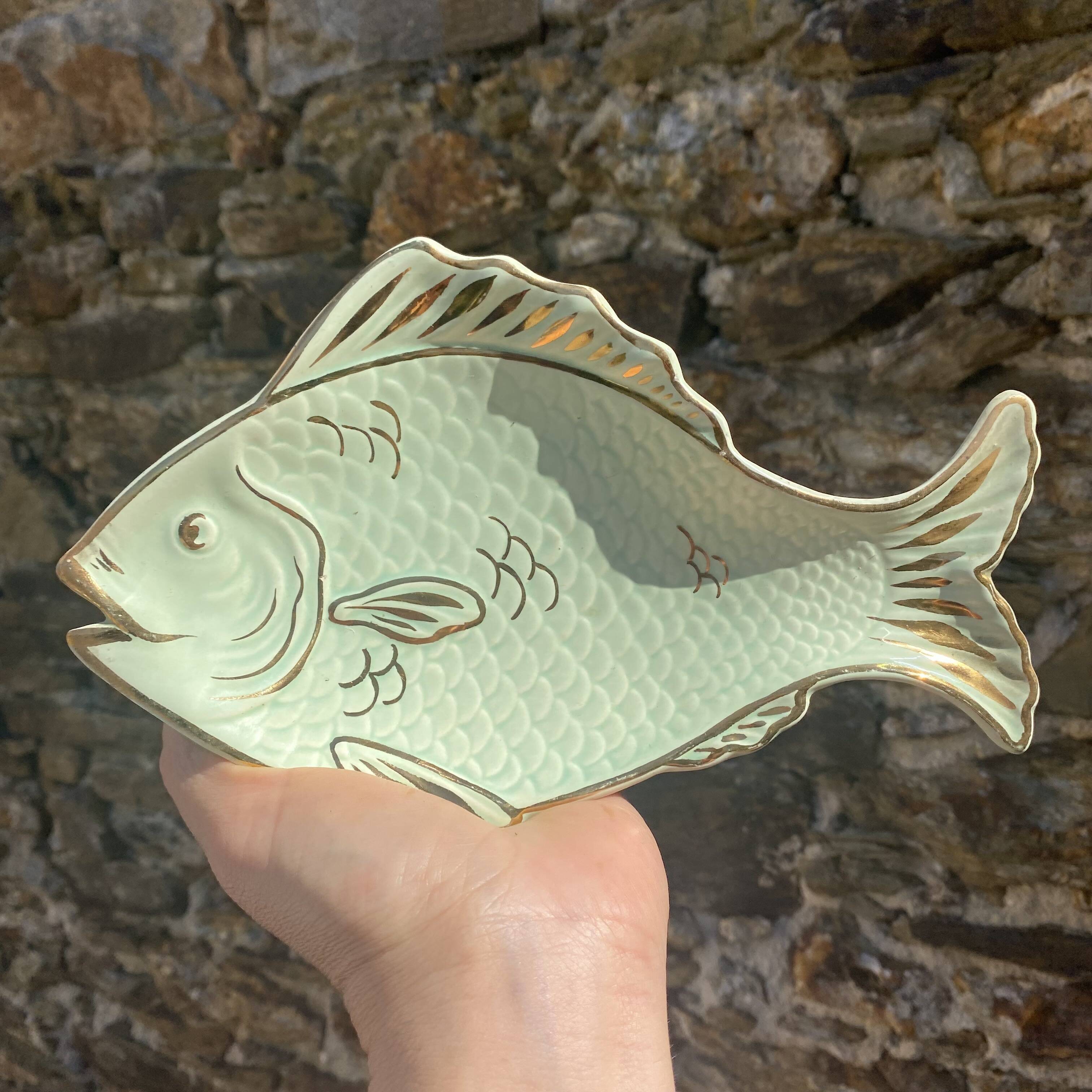 Small fish dish, pocket emptier.