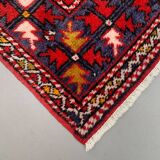 Tapis turc occidental vintage oriental 192x127 cm tapis moyen tribal
