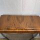 Art Deco Vintage Walnut Display Cabinet 1930s-1940s Art Deco Vintage W