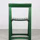 Vintage green folding chair