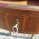 Louis XVI marquetry style hot water bottle table
