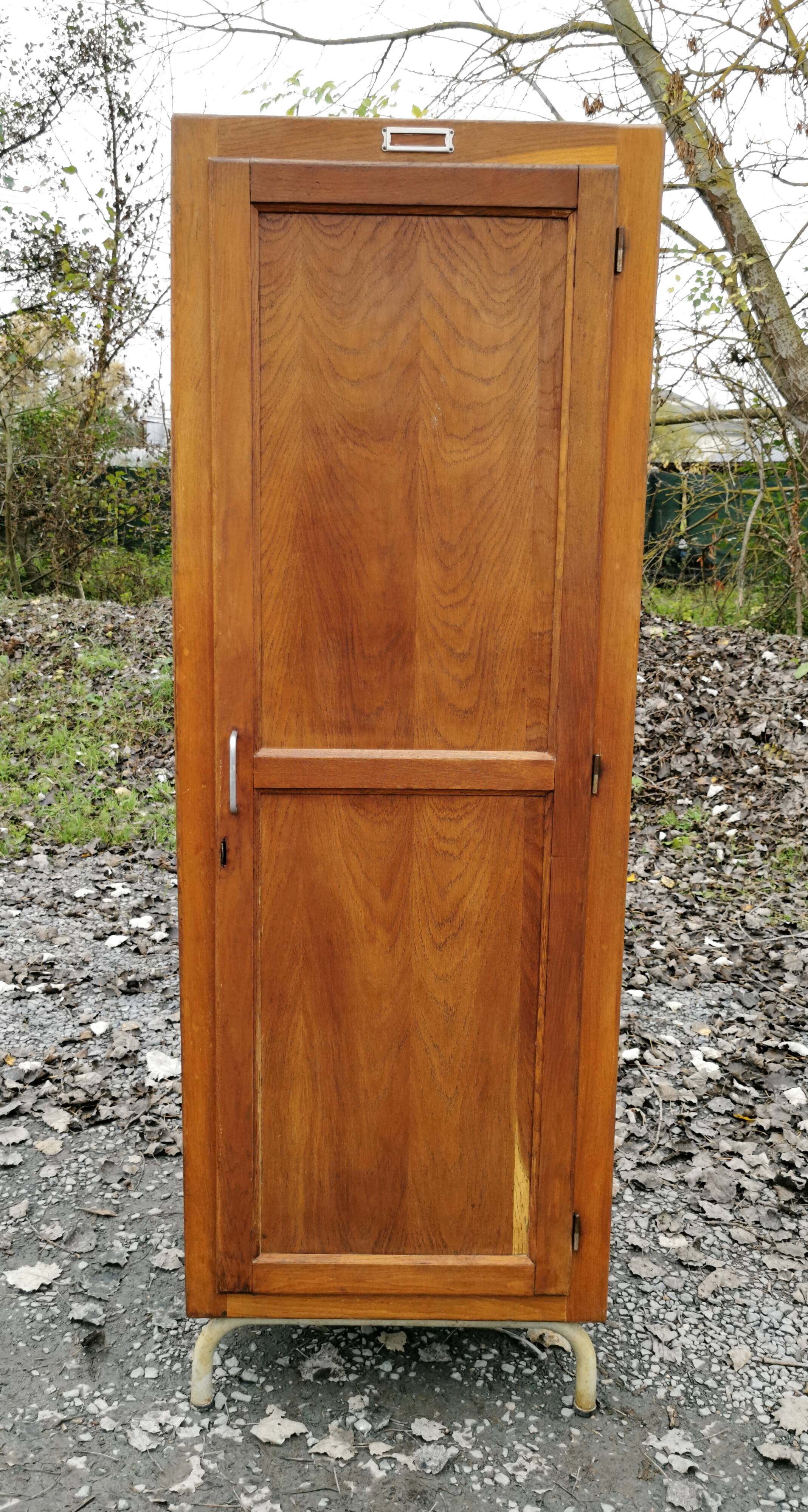 Old boarding school cabinet