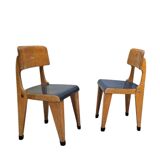 2 x kids chair 1950s, original design Zabo kids chair