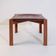 Vintage coffee table with a teak top by Jens Quistgaard, concave top, Denmark, 1960s.