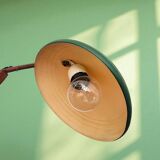 Lampe de bureau en bois, milieu XXème