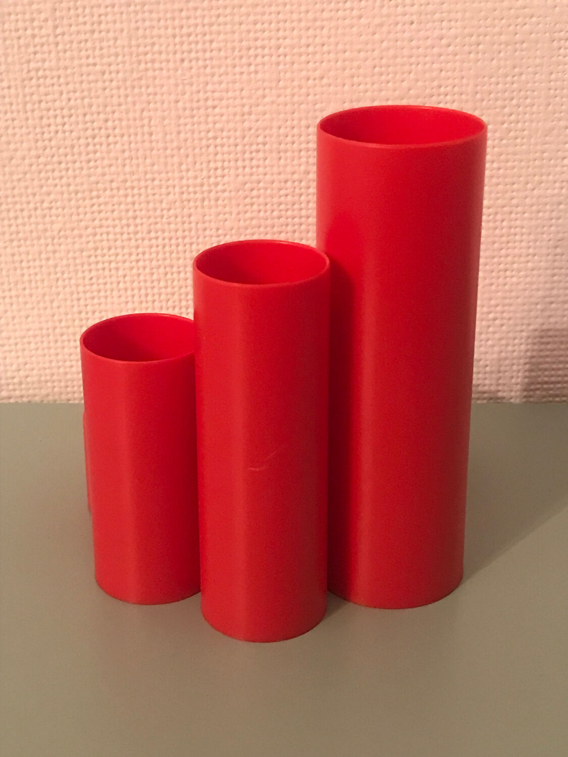 Penrex Swiss office organizer vintage orange pencil pot