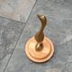 Cormoran vintage en laiton sur socle