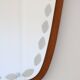 Teak mirror, Sweden, AB Nybrofabriken, Fröseke, 1960