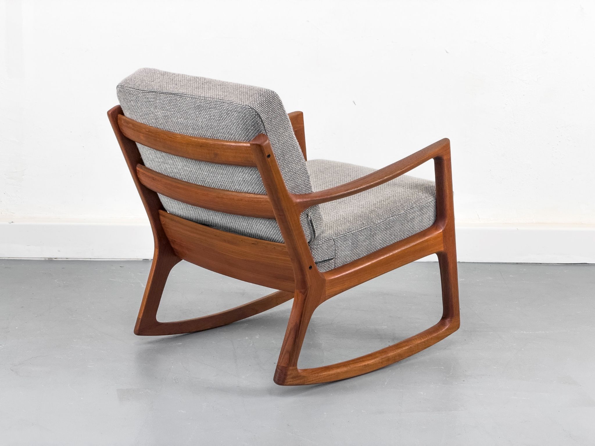 Senator Rocking Chair in Teak by Ole Wanscher for Cado, 1974