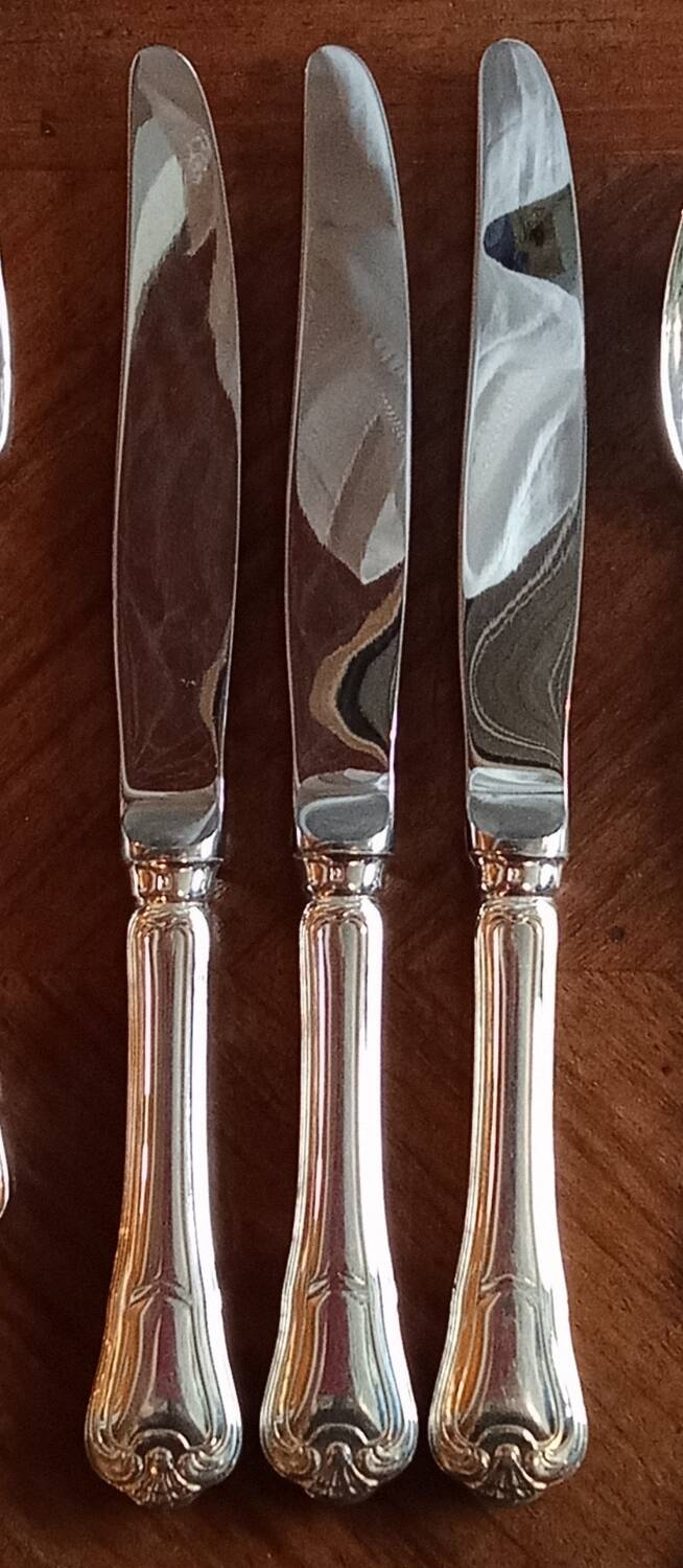 Old Christofle cutlery, Port Royal model, 15 pieces