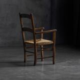 Vernacular Rural Armchair, France, Early 20th Century