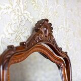 Antique Two-Part Dresser with Mirror, 1890s