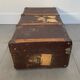 Valise en bois ancienne vintage