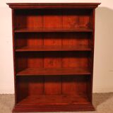 Bibliothèque Ouverte En Acajou 19° Siècle-angleterre
