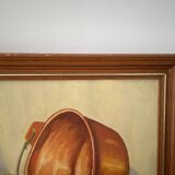Tableau huile sur toile nature morte