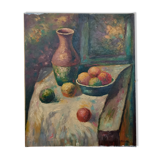 Still life oil on canvas, Brunel