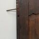 Antique pair of 18th century solid oak cabinet doors