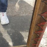 19th century rectangular mirror