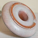 Duo of 50s ceramic hand candle holders