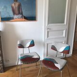 Sonia Laudet fabric chairs from the "Landscapes" series