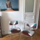 Sonia Laudet fabric chairs from the "Landscapes" series