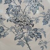 Large round antique ironstone dish