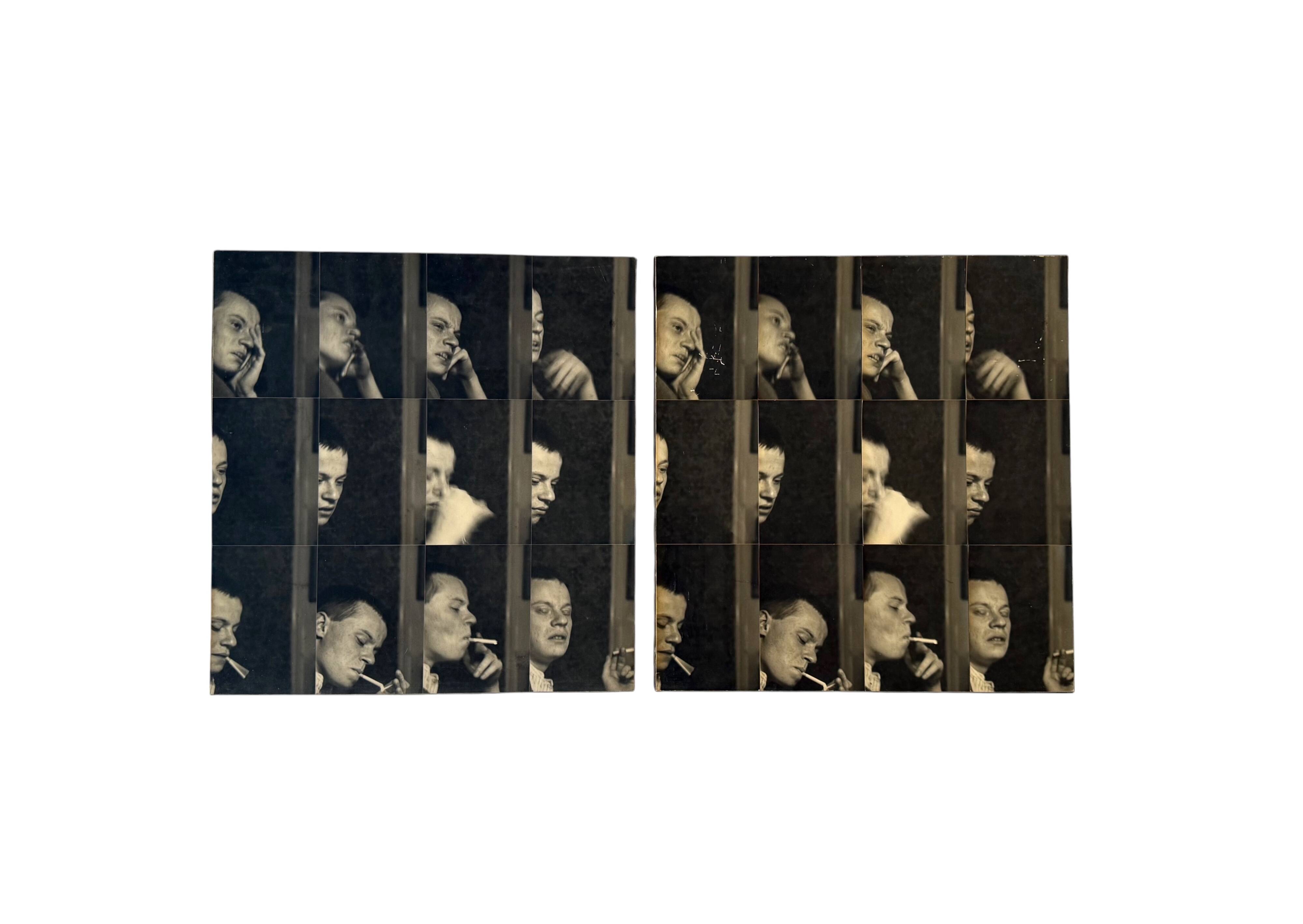 Gerry Hunt (1927 - 2023), 'William' set of  2 photo on wood, UK 1979