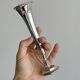 vase soliflore or candlestick in antique metal