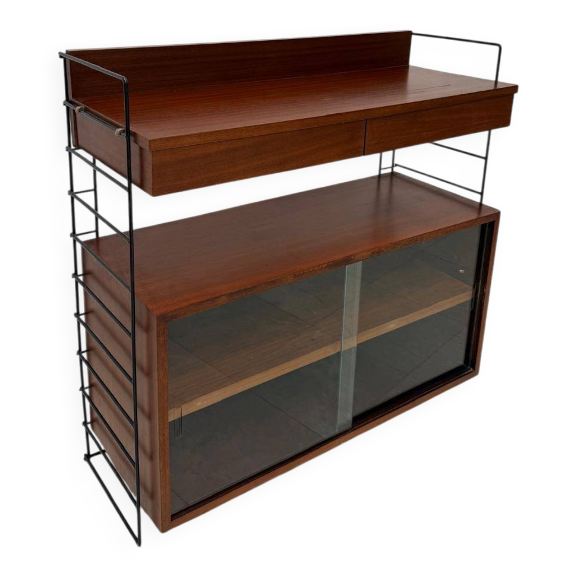 Modernist teak sideboard