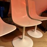 Set of 3 “Pauline” chairs by Thibault Desombre