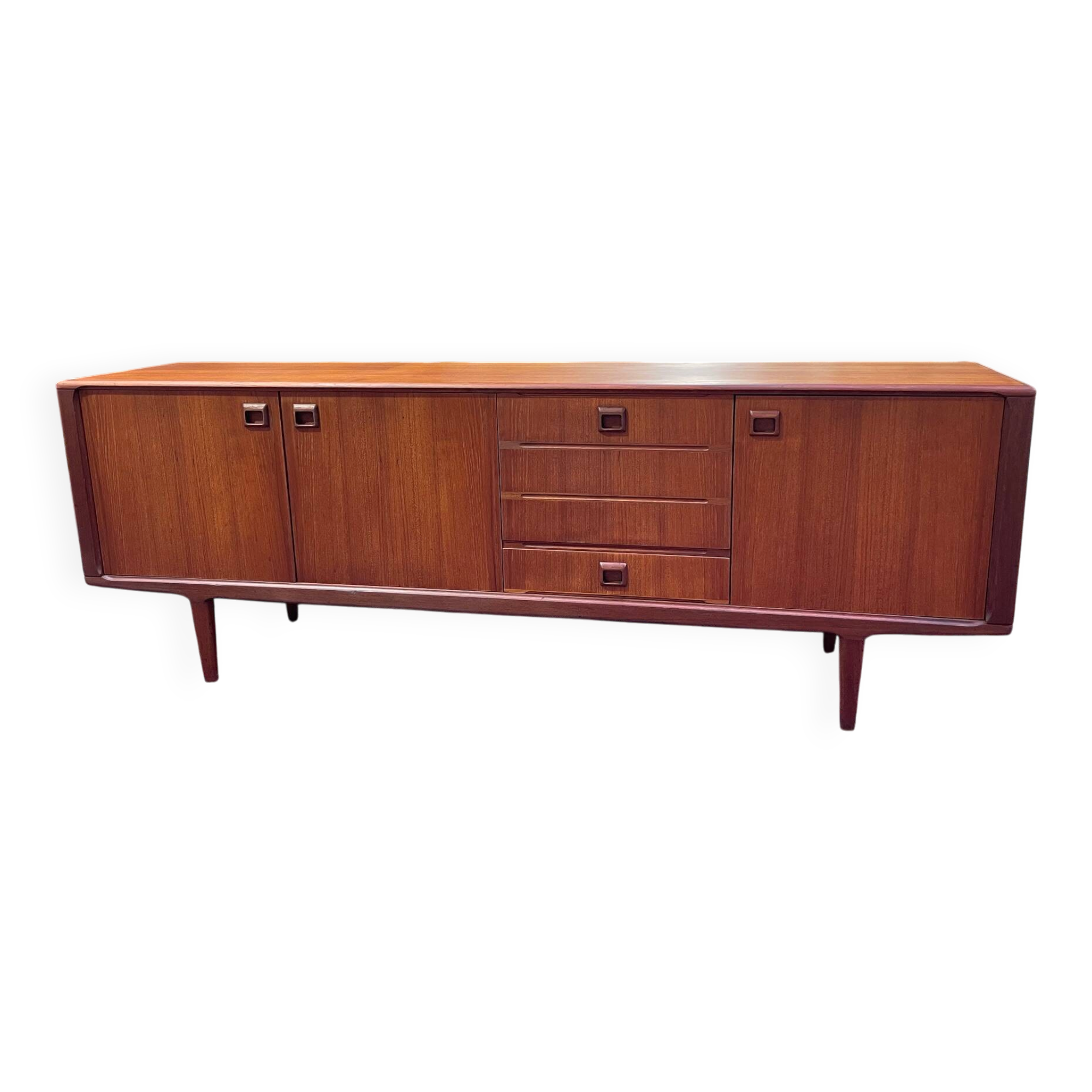 Vintage 1960s Scandinavian teak sideboard