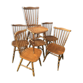 Set of 6 Baumann chairs