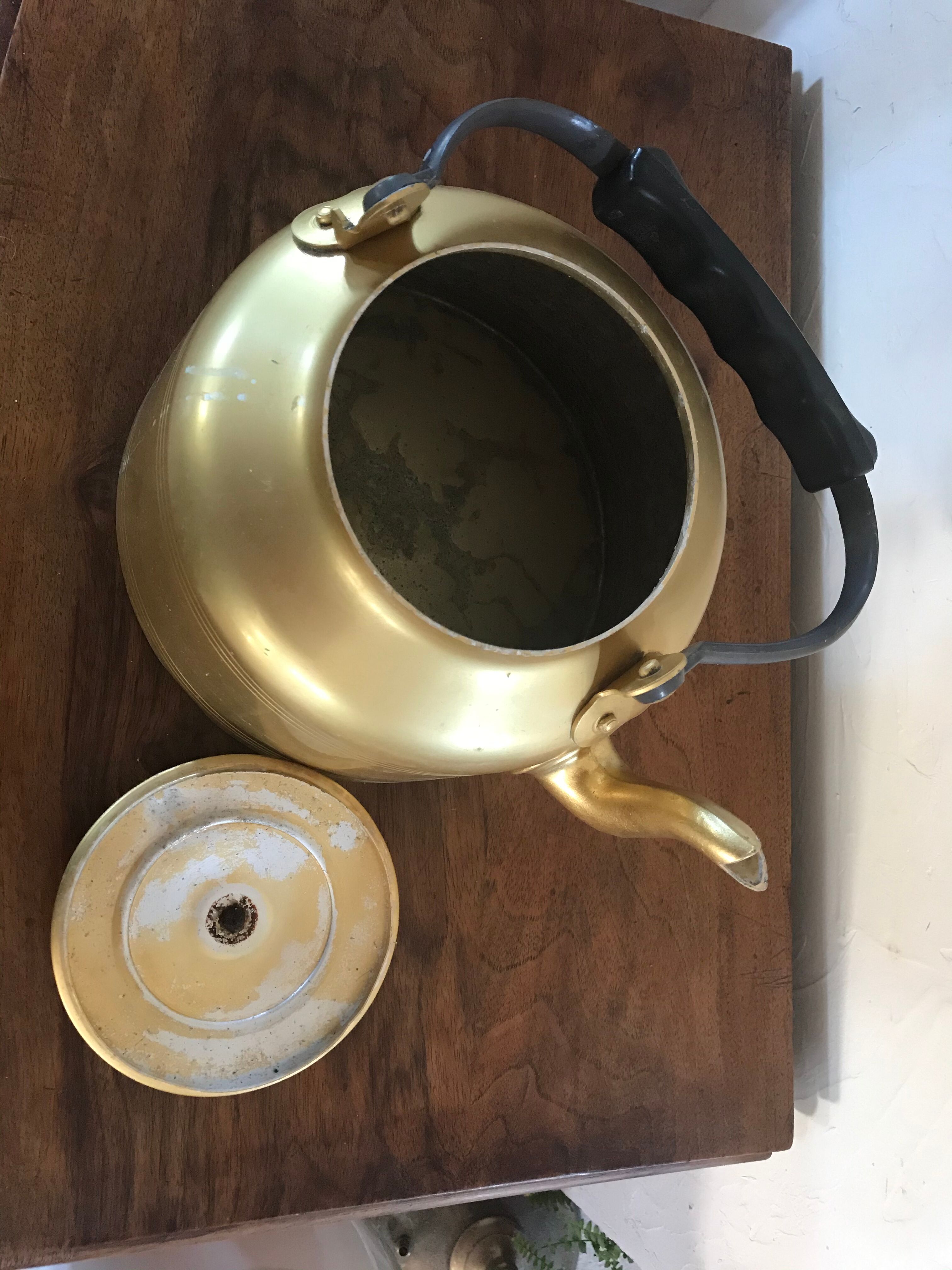 Golden kettle from the 60s