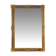 20th century Baroque Revival Mirror by Deknudt in gilded Resin, Belgium