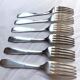 Christofle cutlery set - 11 fourchettes de table et 11 cuillères à soupe - Art déco - Métal argenté