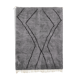 Modern Moroccan carpet grey contemporary art 300x430cm