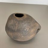 Set of 2 West German Ceramic Studio Vase Object by Helmut Schäffenacker, 1960s