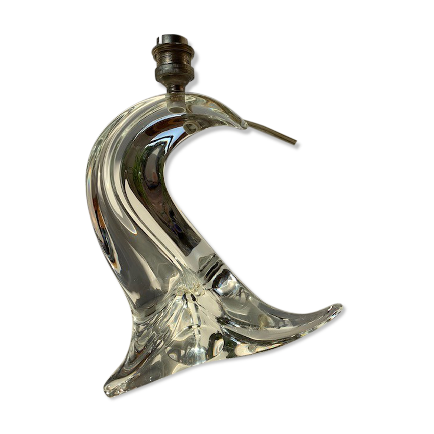 Crystal lamp foot Saint Louis