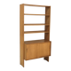 Bibliothèque scandinave en chêne, Suède, 1960