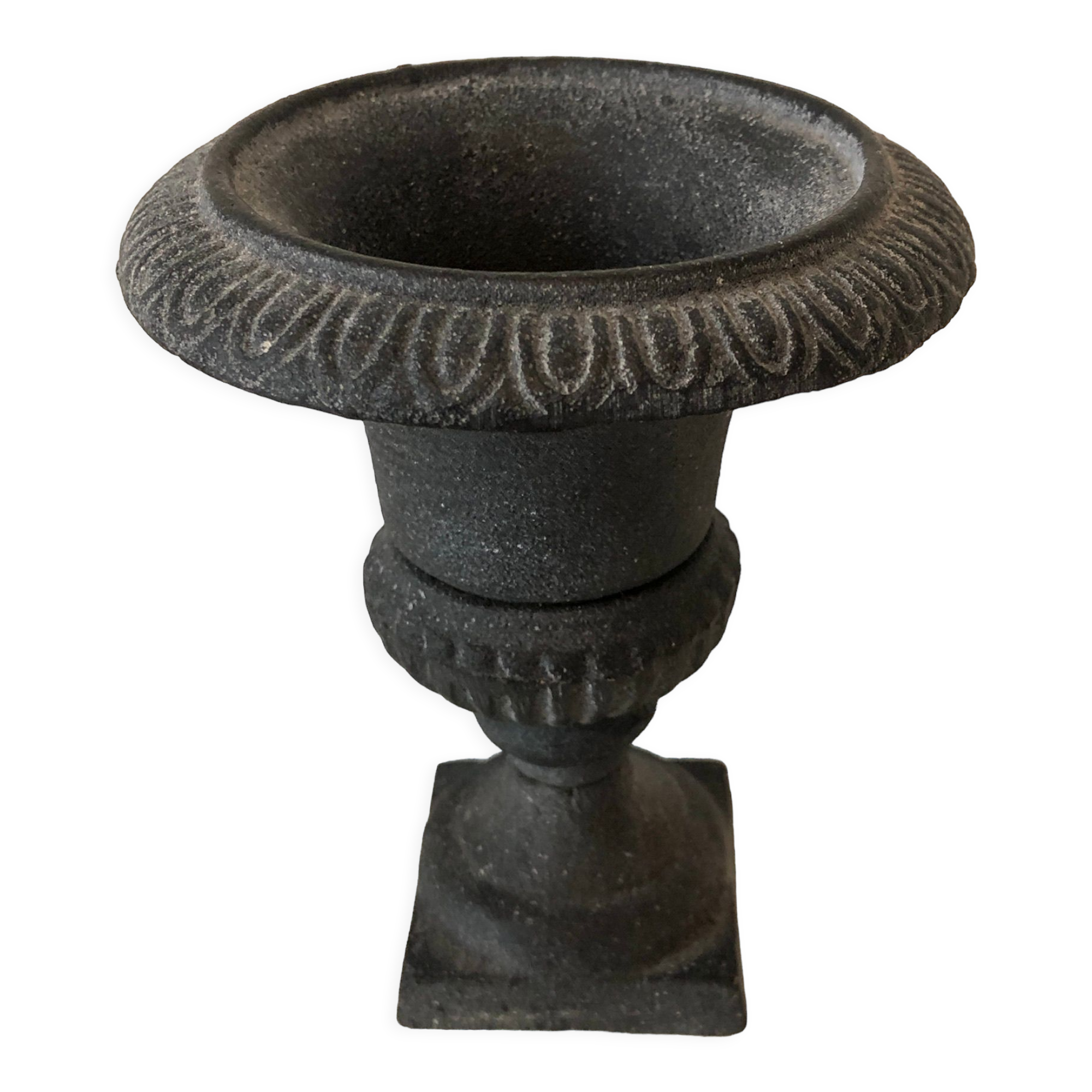 Medici basin cast iron grey