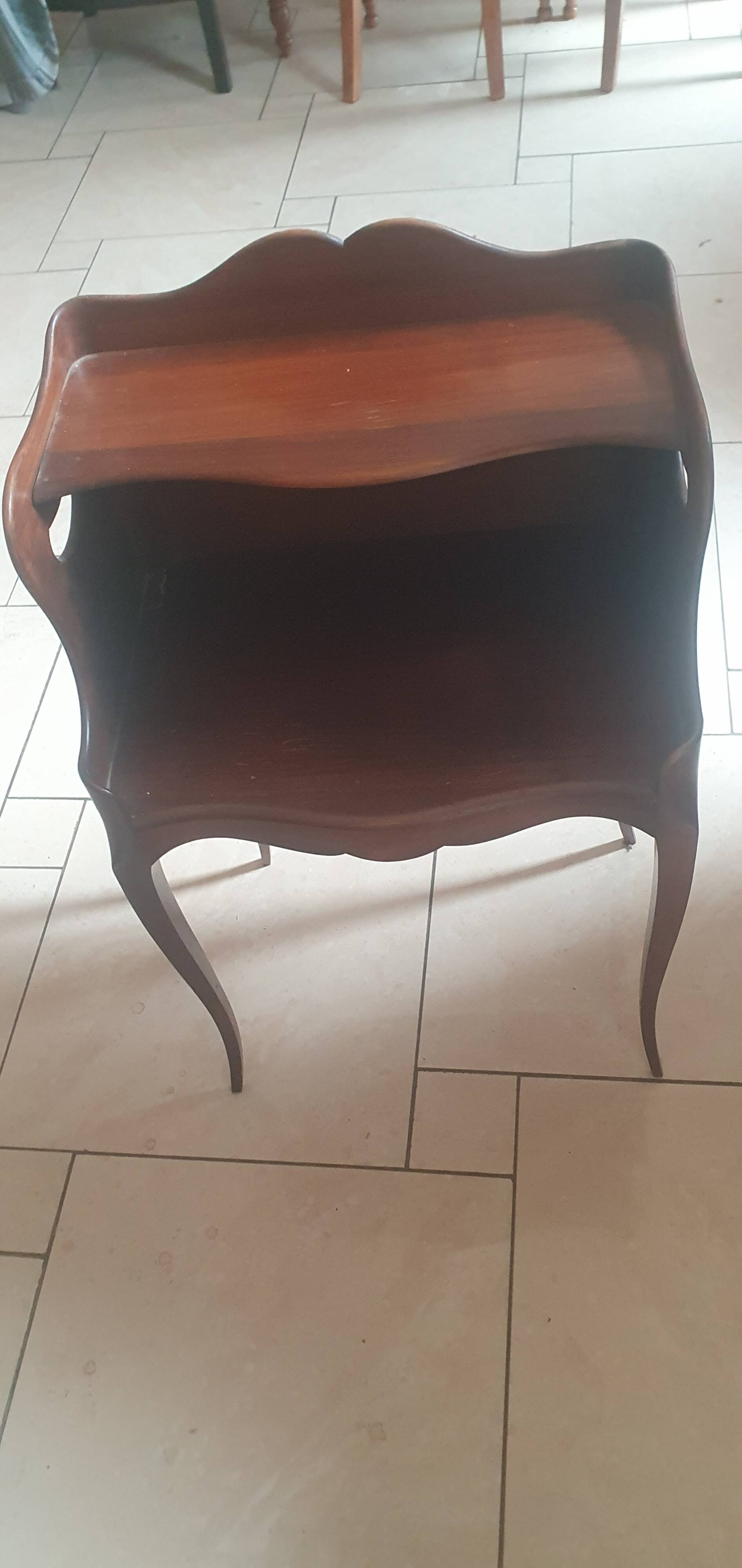 Mahogany side table