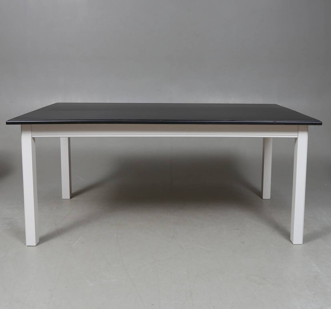 Vintage 180 cm suede dining table