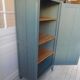 Vintage 1-door Parisian wardrobe re-enchanted in smoky green.